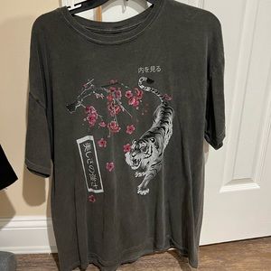 Cherry blossom washed T shirt